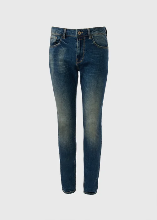Vintage Blue Skinny Fit Jeans - 28 R Image 4