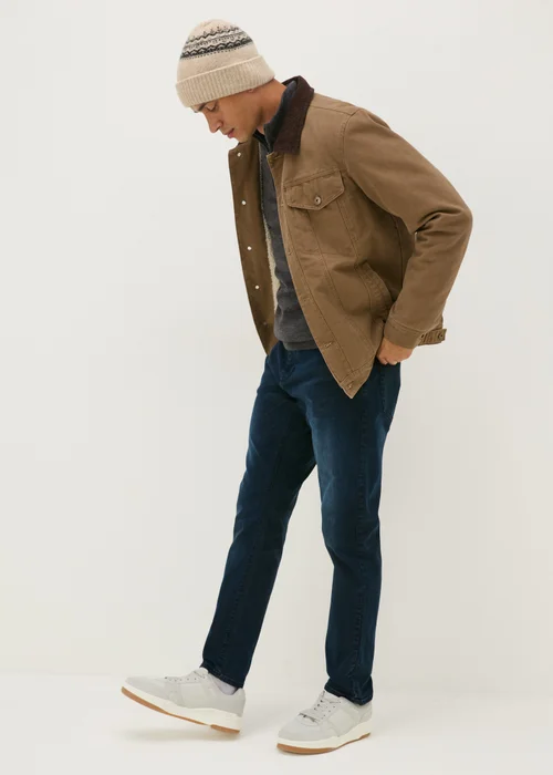 Blue Tapered Slim Fit Jeans - 30 R Image 1
