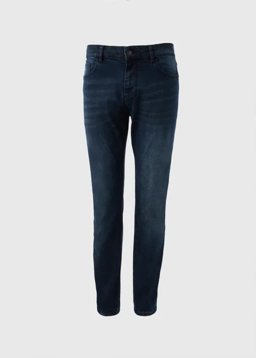 Blue Tapered Slim Fit Jeans - 30 R Image 4