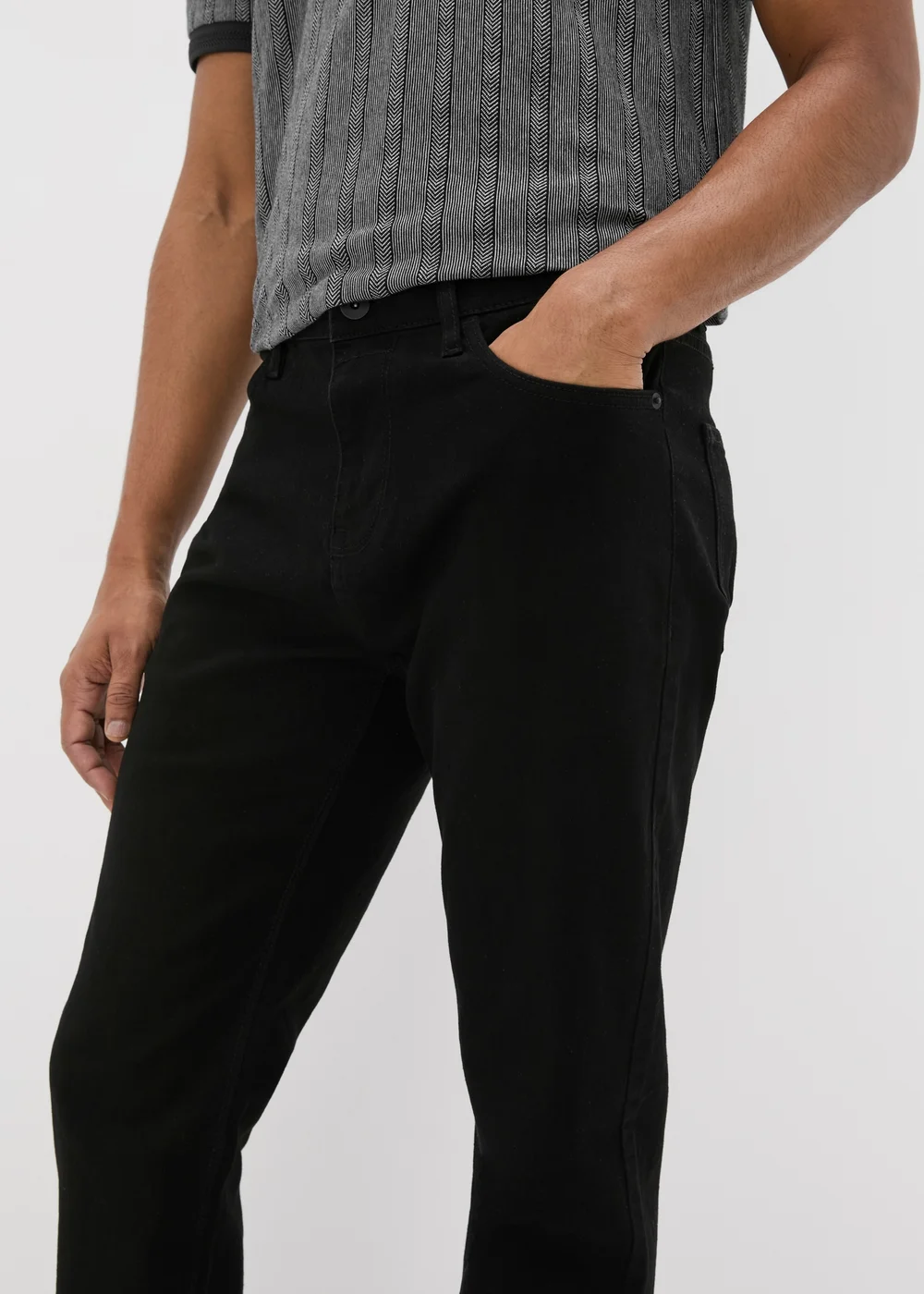 Black Bootcut Jeans - 30 R Image 3