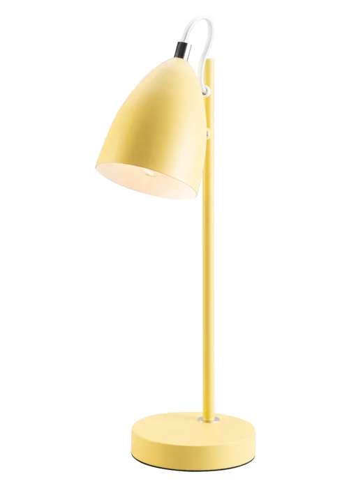BHS Sian Task Lamp Ochre (43cm x 12cm) - One Size Image 4