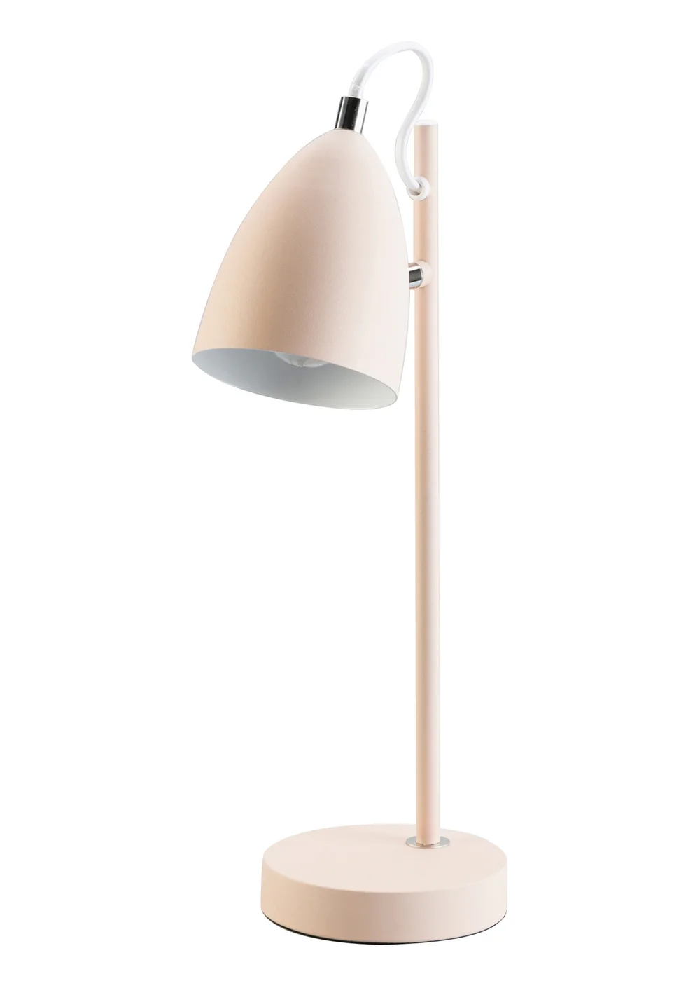 BHS Sian Task Lamp Pink (43cm x 12cm) - One Size Image 2