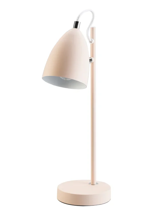 BHS Sian Task Lamp Pink (43cm x 12cm) - One Size Image 2