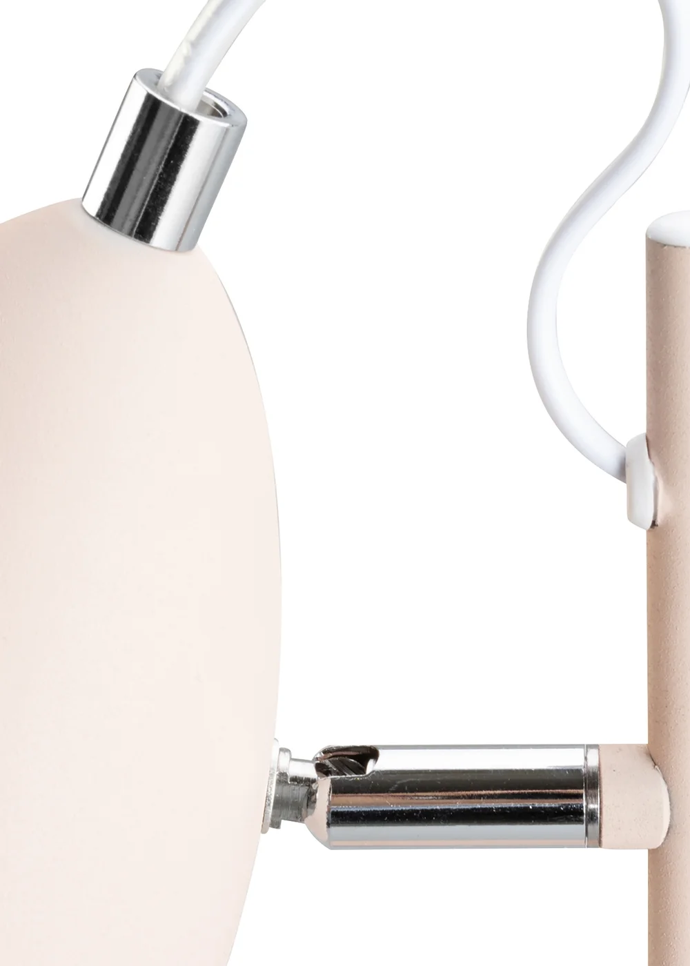 BHS Sian Task Lamp Pink (43cm x 12cm) - One Size Image 3