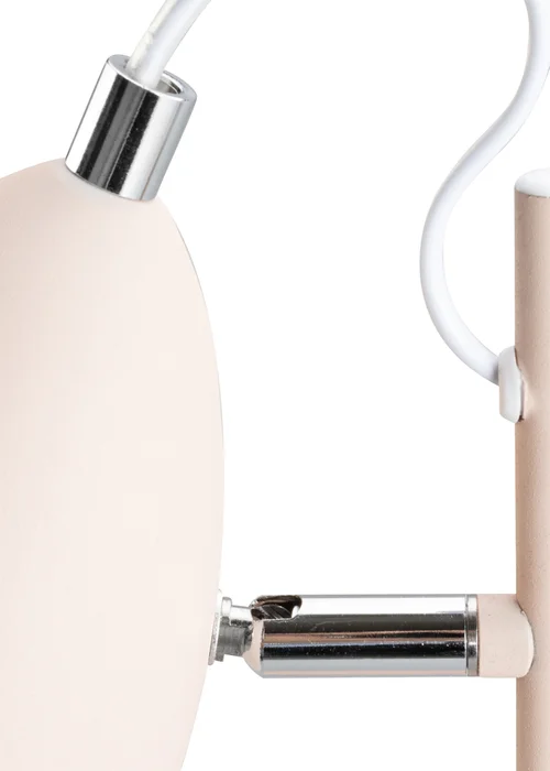 BHS Sian Task Lamp Pink (43cm x 12cm) - One Size Image 3