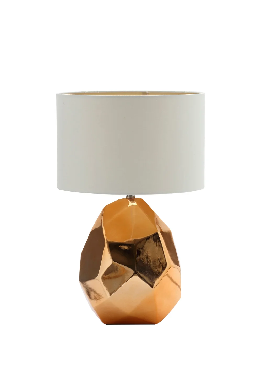 BHS Nugget Table Lamp Gold (43cm x 28cm) - One Size Image 1