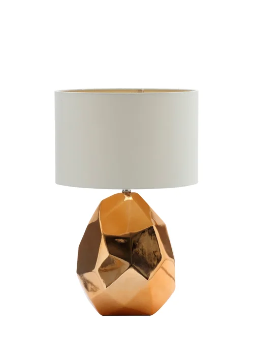 BHS Nugget Table Lamp Gold (43cm x 28cm) - One Size Image 1