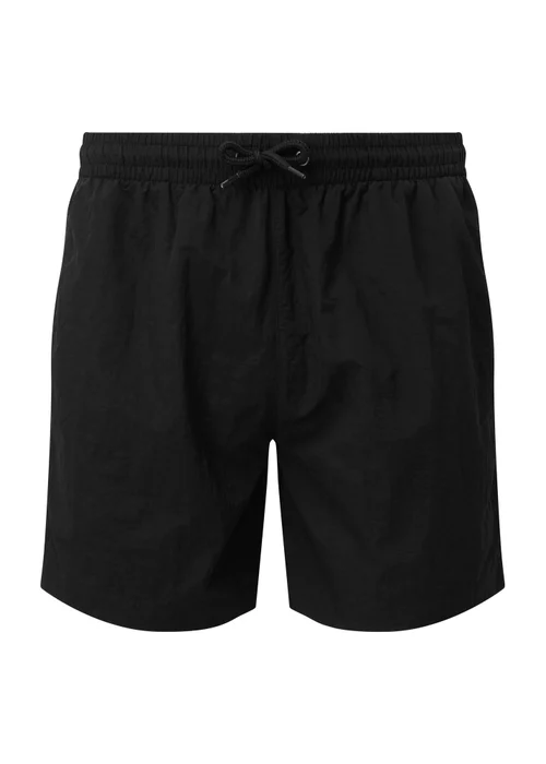 Asquith & Fox Black/Black Swim Shorts - Small Image 1