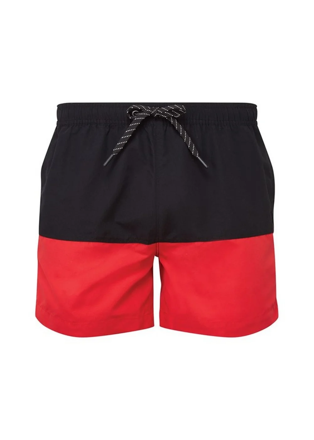 Asquith & Fox Black/Red Swim Shorts - Small Image 1