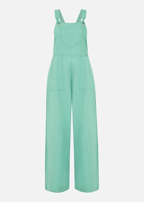 Yumi Mint Green Pocket Dungarees - Size 8 Image 4