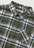Boys Green Check Long Sleeve Shirt (7-15yrs) - Age 7 Years Image 2