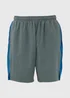 Souluxe Teal Panel Shorts - XS Image 5