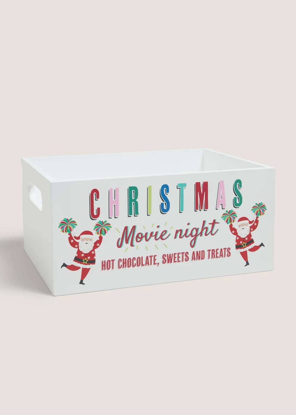 Joyful White Christmas Eve Movie Box Image 1