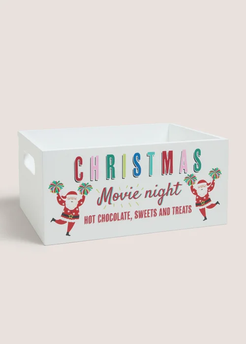 Joyful White Christmas Eve Movie Box Image 1