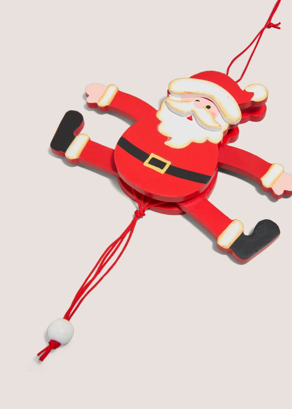 Joyful Moving Santa Tree Decoration Image 2
