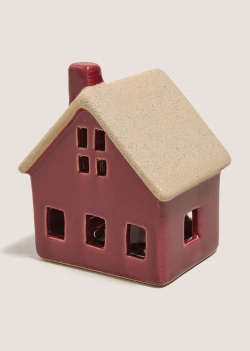 Winter Poem Red LED Christmas House Decoration Image 1