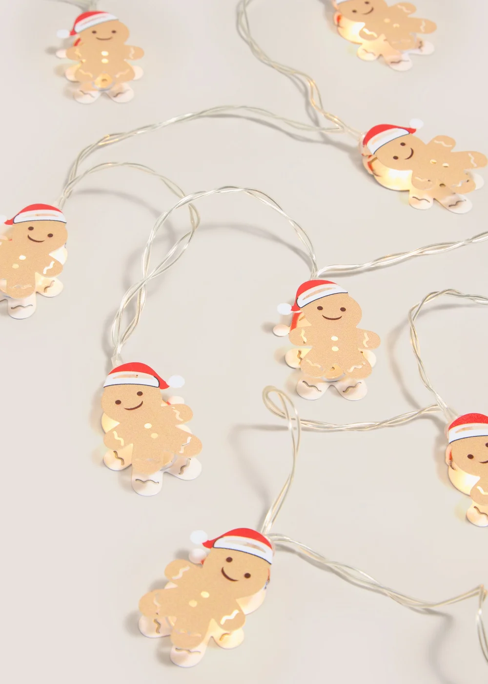 Joyful Gingerbread String Lights Image 2