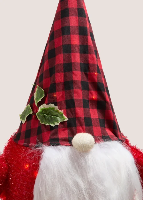 Joyful Outdoor Light Up Gnome Image 2