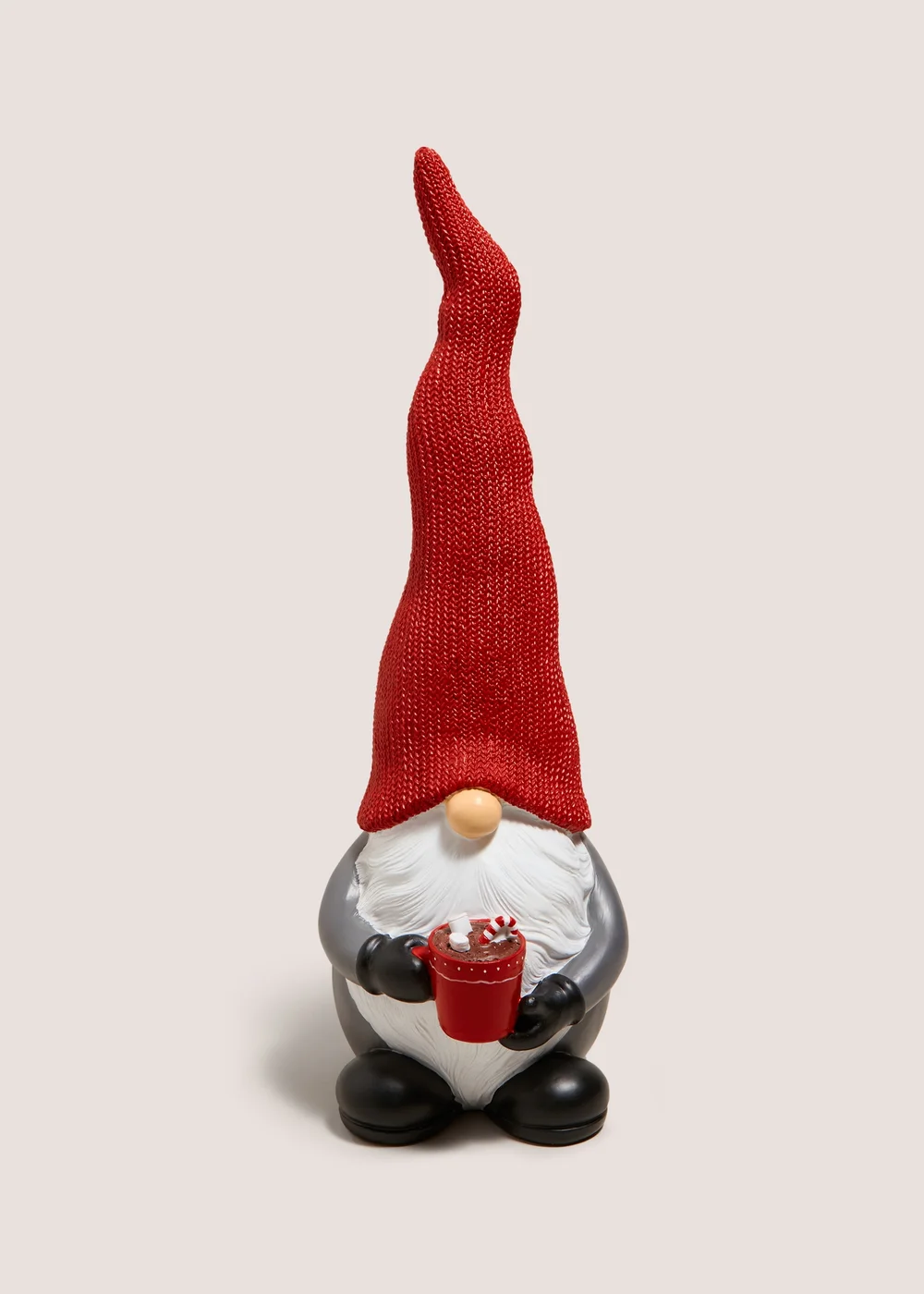 Winter Poem Large Polyresin Gnome Image 1