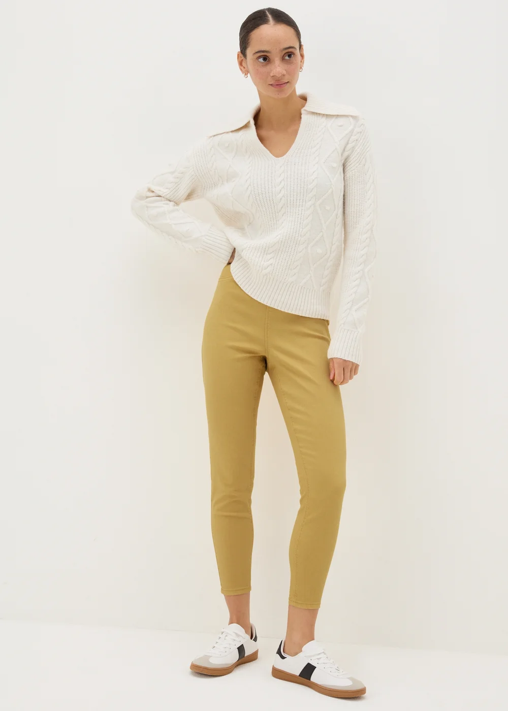 Mustard Rosie Jeggings - 8/L29 Image 1