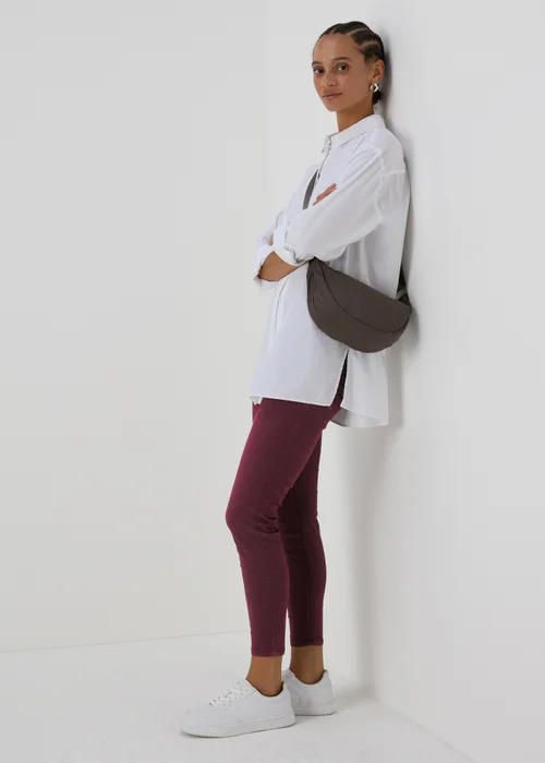 Burgundy Rosie Jeggings - 8/L29 Image 4