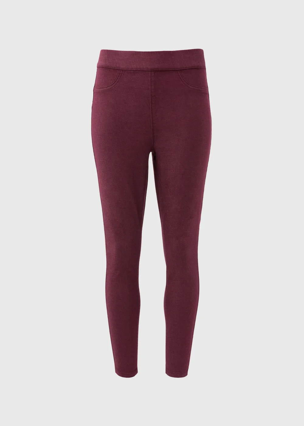 Burgundy Rosie Jeggings - 8/L29 Image 5