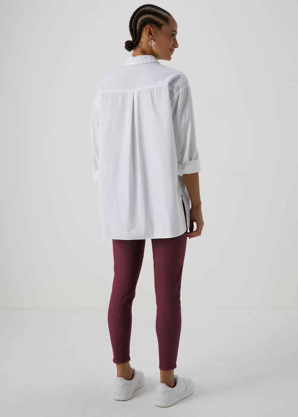 Burgundy Rosie Jeggings - 8/L29 Image 2