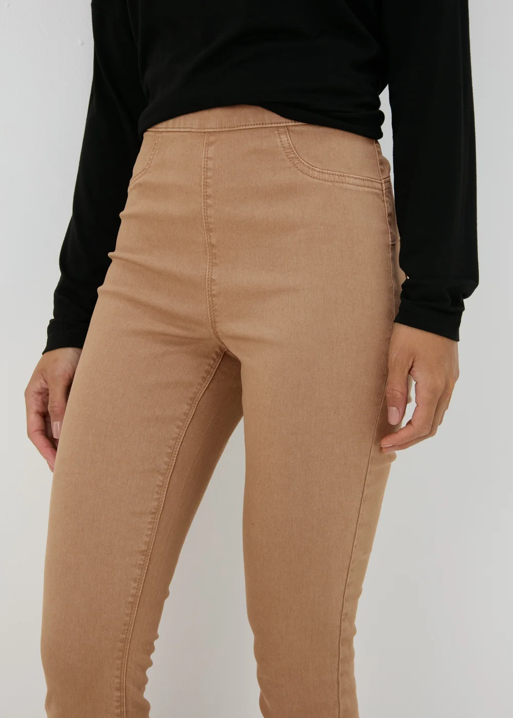 Taupe Rosie Jeggings - 8/L29 Image 3