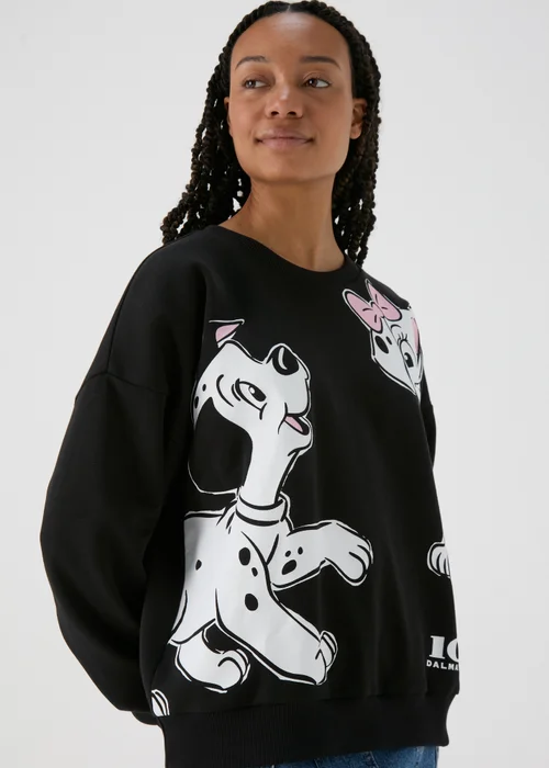 Disney 101 Dalmatians Black Sweatshirt - S Image 3