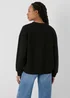 Disney Black Lilo & Stitch Angel Sweatshirt - Small Image 2