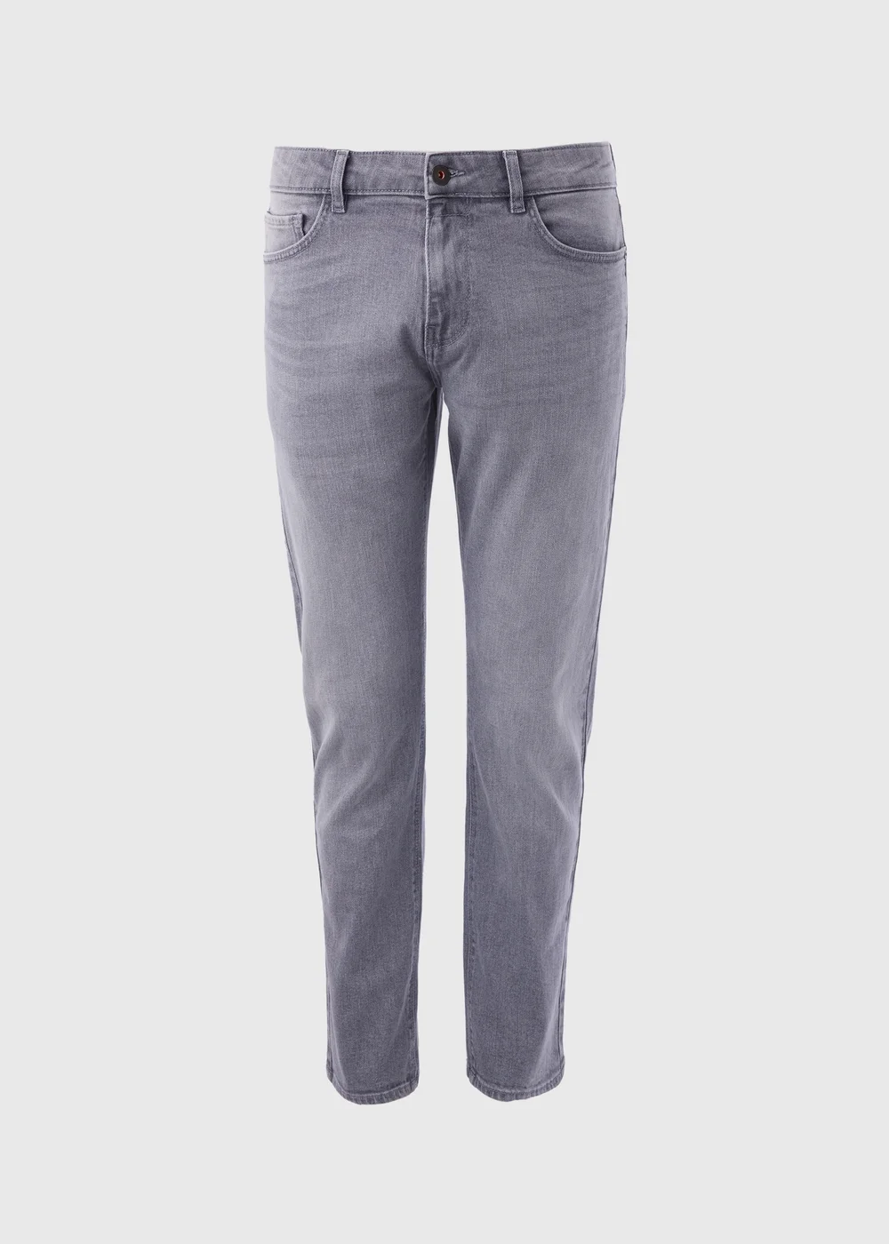 Grey Slim Fit Jeans - 30 R Image 4