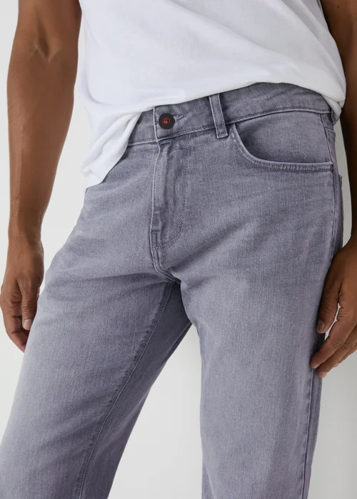 Grey Slim Fit Jeans - 30 R Image 3