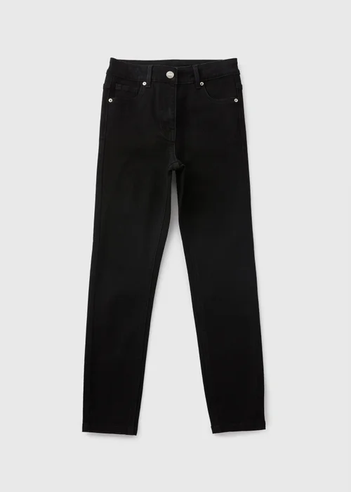 Girls Black Skinny Jeans (7-15yrs) - 8 Yrs Image 1