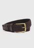 Brown Woven Stretch Belt - Small Image 1