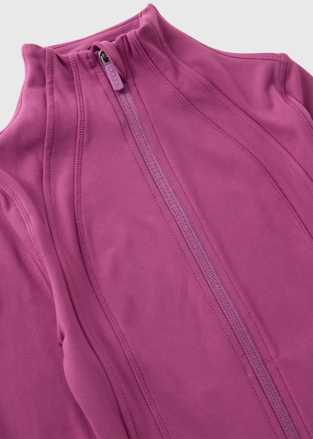 Girls Grape Zip Sports Jacket (7-15yrs) - 7 Yrs Image 2
