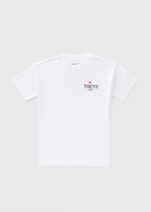 Boys White Tokyo T-Shirt (7-15yrs) - Age 7 Years Image 1