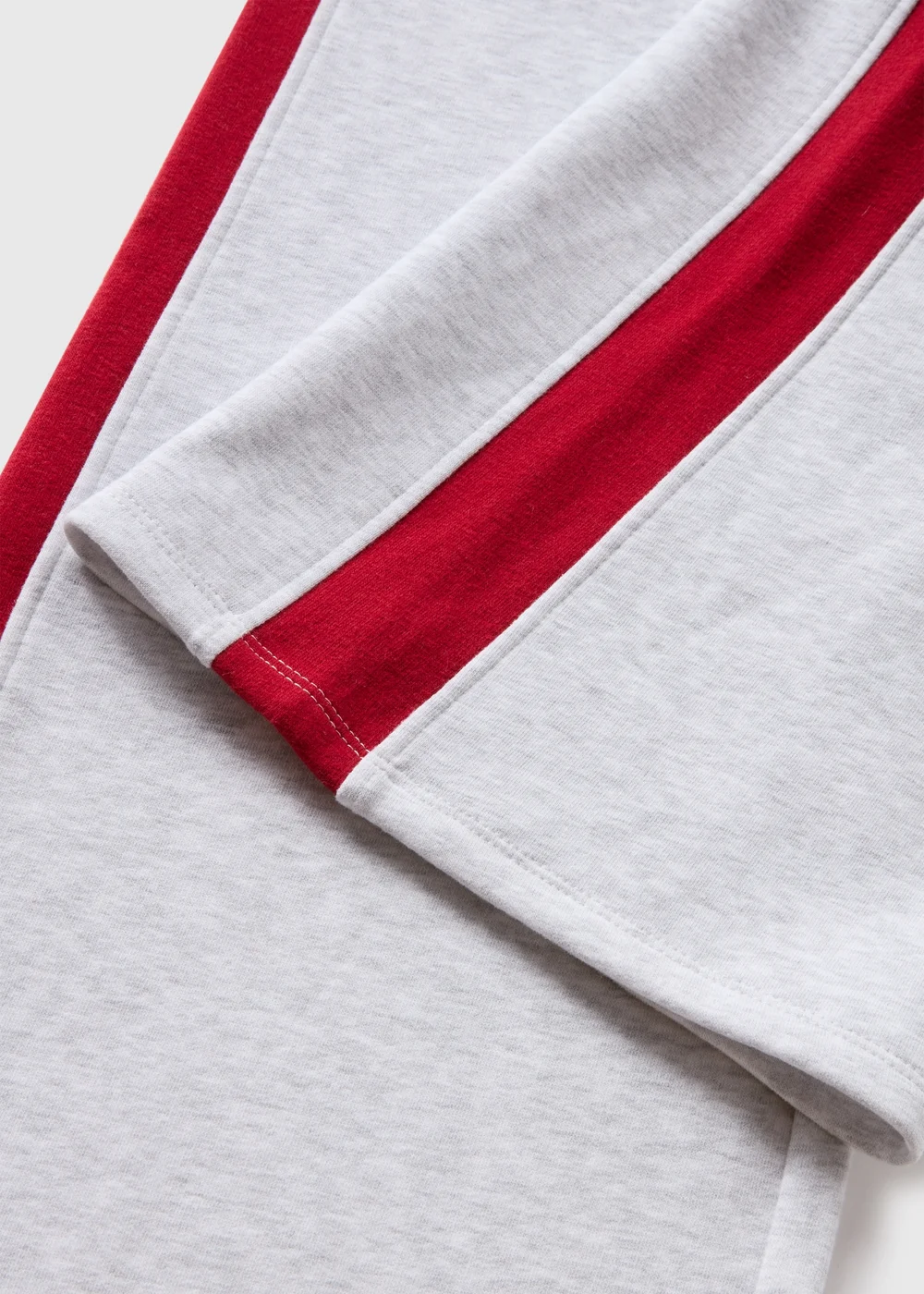 Girls Grey Side Stripe Jogging Bottoms (7-15yrs) - Age 7 Years Image 2