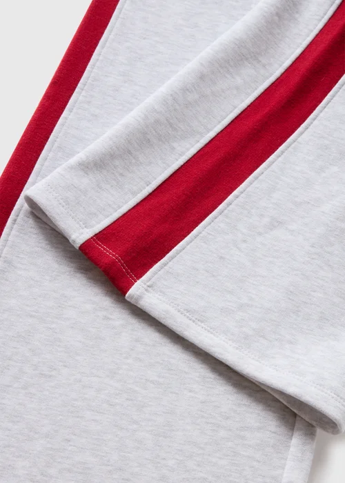 Girls Grey Side Stripe Jogging Bottoms (7-15yrs) - Age 7 Years Image 2