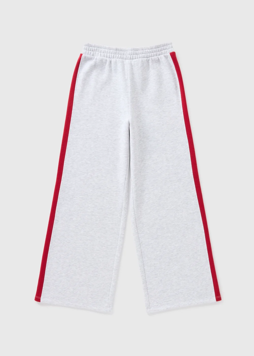 Girls Grey Side Stripe Jogging Bottoms (7-15yrs) - Age 7 Years Image 1