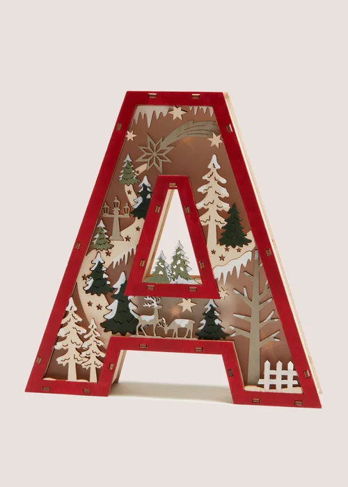 Winter Poem Multi Alphabet Light Up Letter - S Image 2