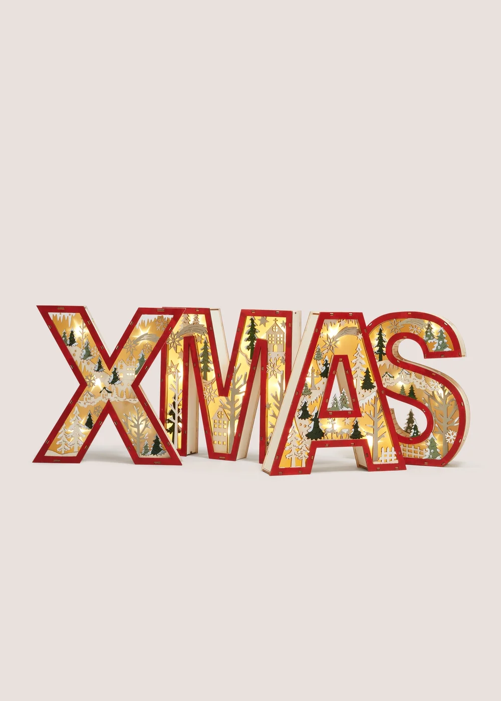 Winter Poem Multi Alphabet Light Up Letter - S Image 1