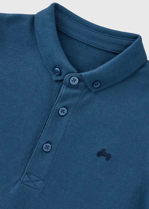 Boys Blue Polo Shirt (1-7yrs) - 1-1.5 Yrs Image 2
