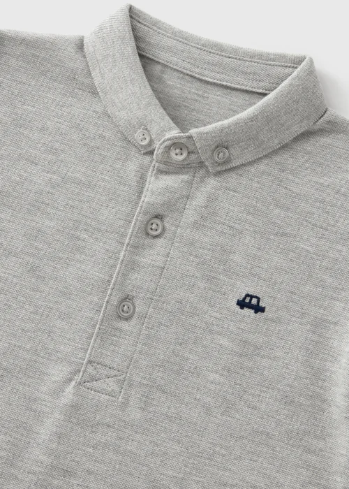 Boys Grey Polo Shirt (1-7yrs) - 1-1.5 Yrs Image 2