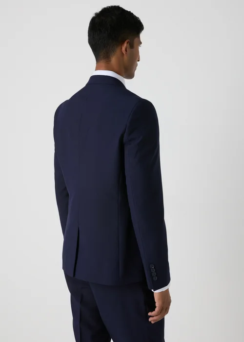 Taylor & Wright Navy Panama Skinny Suit Jacket - 36 Chest Regular Image 2