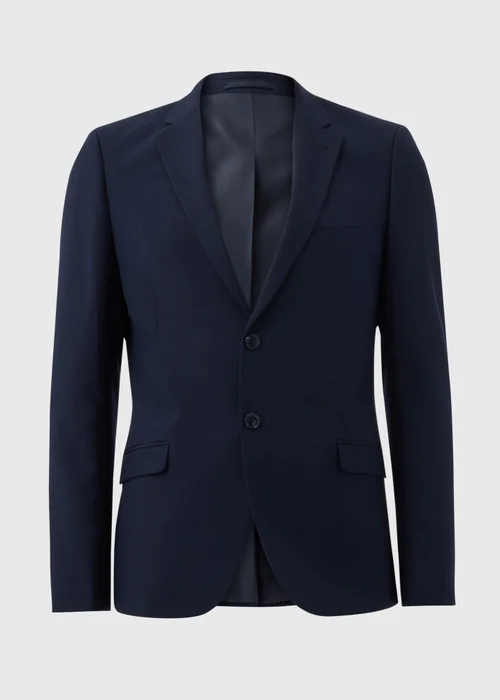 Taylor & Wright Navy Panama Skinny Suit Jacket - 36 Chest Regular Image 3