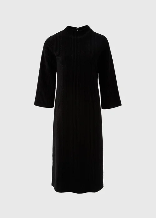Et Vous Black Cable Knit Midi Dress - 8 Image 4