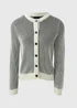 Et Vous Cream Monochrome Stripe Cardigan - 8 Image 4