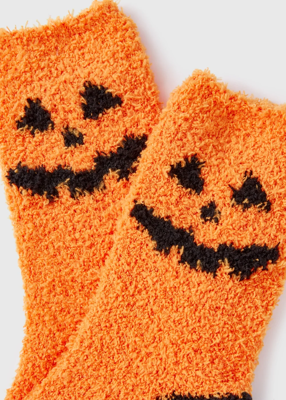 Orange Pumpkin Socks - One Size Image 2