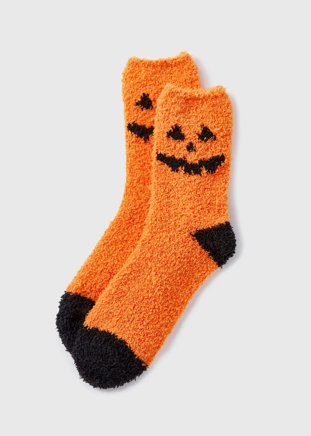 Orange Pumpkin Socks - One Size Image 1
