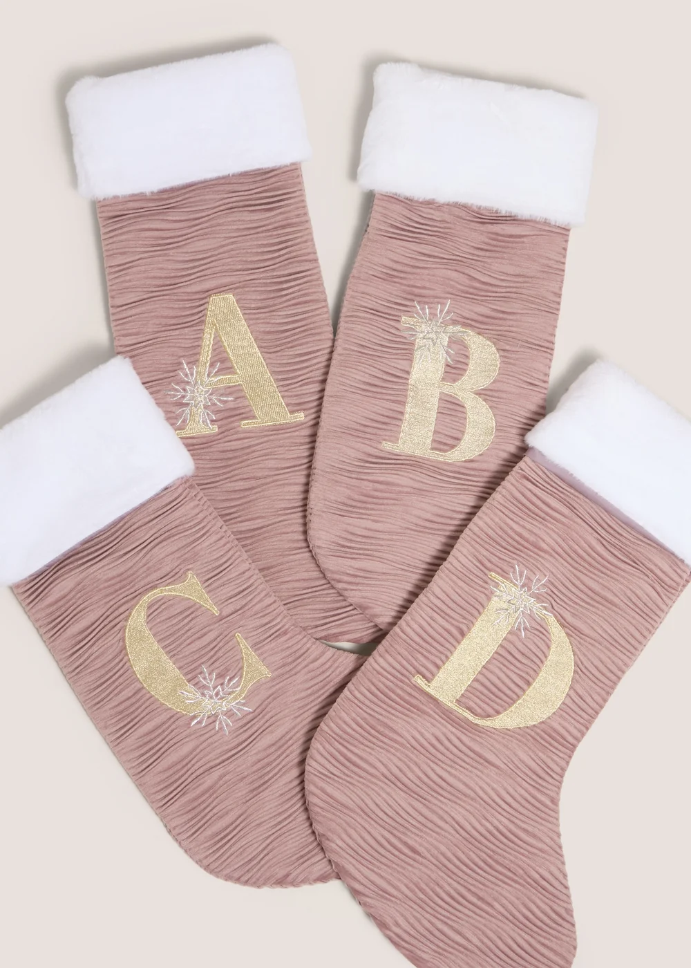 Alphabet Stocking Pink - S Image 2